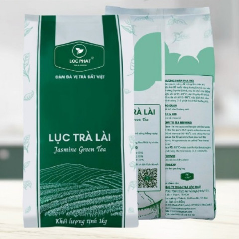 Lục Trà Lài Lộc Phát Jasmine Green Tea 1kg