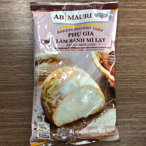 Phụ gia bánh mì lạt Mauri Bakers Instant 500g