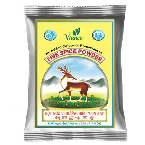 Bột ngũ vị hương hiệu Con Nai Vianco Five Spice Powder 500g