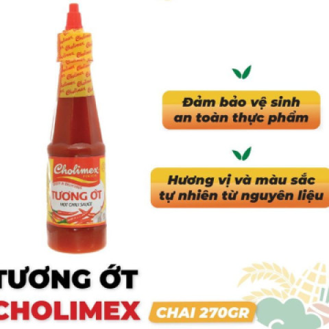 Tương ớt Cholimex Hot Chili Sauce 270g