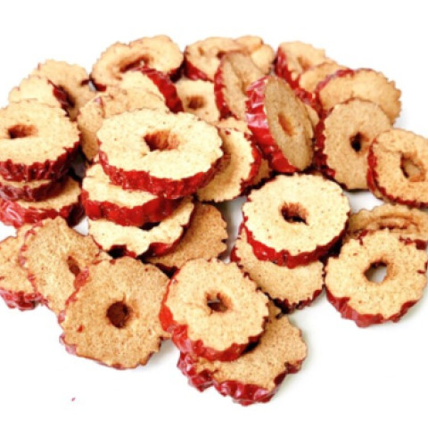 Táo Đỏ Cắt Lát Sấy Khô 500g