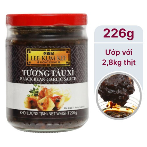 Tương tàu xì LKK Black Bean Garlic Sauce 226g