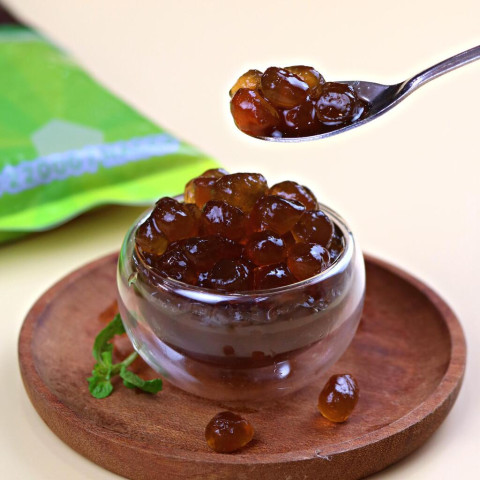 Thạch trân châu caramel 3Q Eurodeli gói 2KG