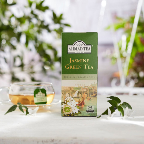 Trà xanh hương Hoa Nhài Ahmad Jasmine Green Tea 40g