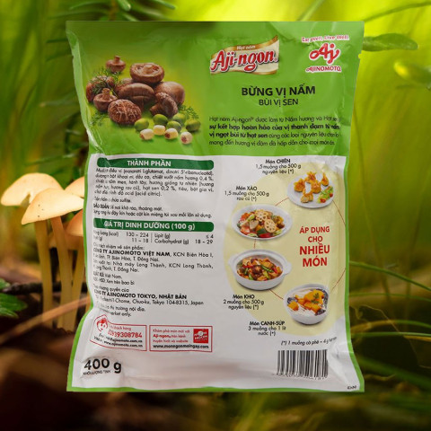 Hạt nêm Aji-ngon nấm 400g