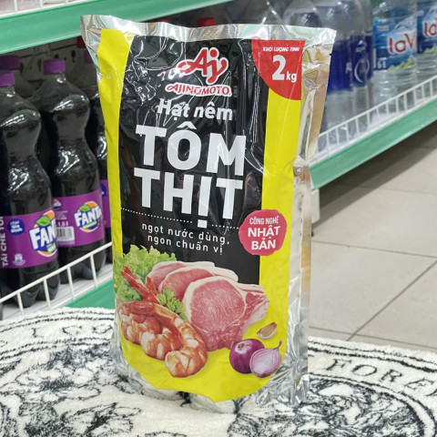 Hạt nêm Ajinomoto tôm thịt 2kg