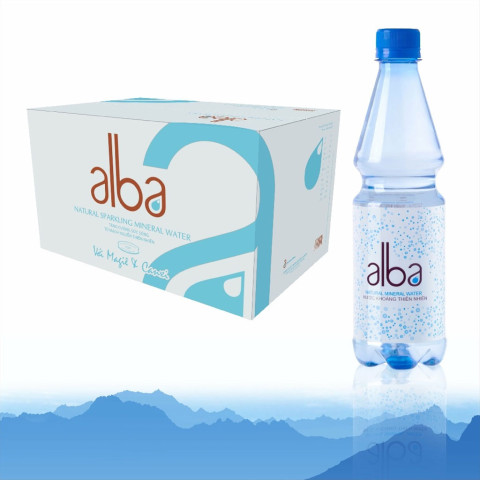 Nước Khoáng Alba chai nhựa 500ml