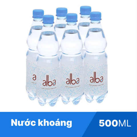Nước Khoáng Alba chai nhựa 500ml