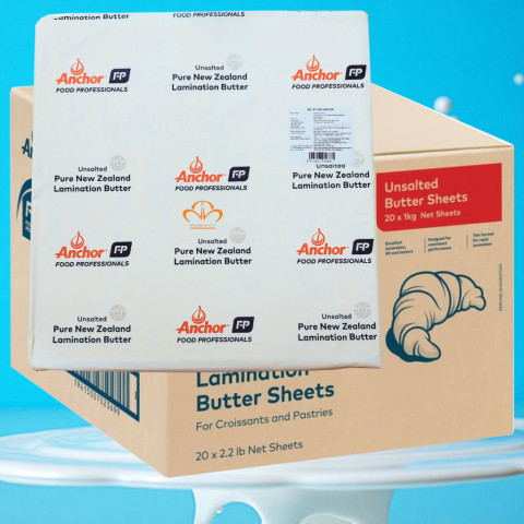 Bơ tấm lạt Anchor Butter Sheet 1kg