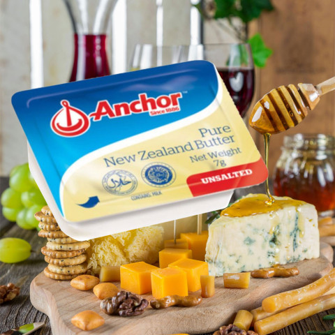 Bơ lạt tự nhiên Anchor vỉ 70g
