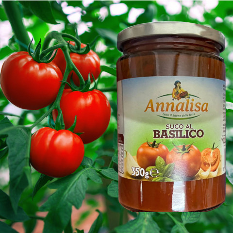 Sốt Basil/Basilico Annalisa 350gr