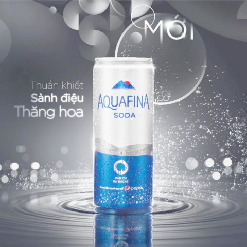 Nước giải khát có ga Aquafina Soda 320ml
