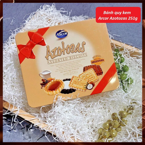 Bánh Quy Kem Tổng Hợp Arcor Azotozas 251g