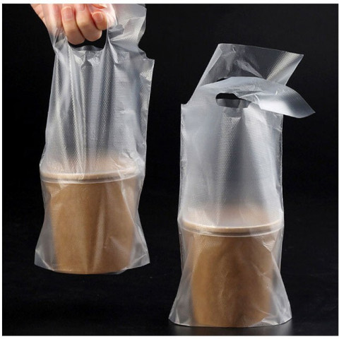 Túi đựng 1 ly xếp đáy