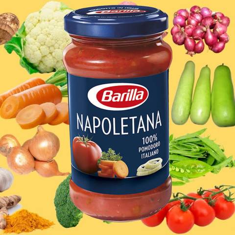 Sốt cà chua thảo mộc Barilla Napoletana 200g F122930