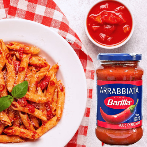 Sốt cà chua ớt cay Barilla Arrabbiata 400g F100407