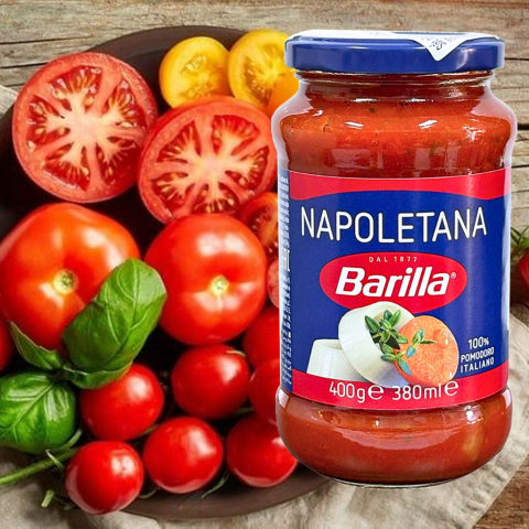 Sốt cà chua thảo mộc Barilla New Napoletana 400g F100410