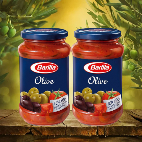 Sốt cà chua ô liu Barilla Olive 400g F100411
