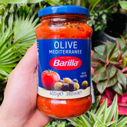 Sốt cà chua ô liu Barilla Olive 400g F100411