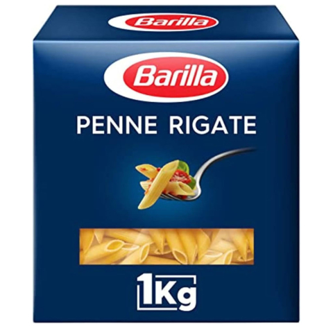 Mỳ nui ống vát chéo các cỡ Barilla Penne hộp 1kg F122518