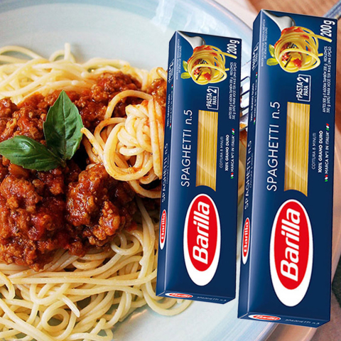 Mì sợi hình ống Barilla Spaghetti 200g F122927
