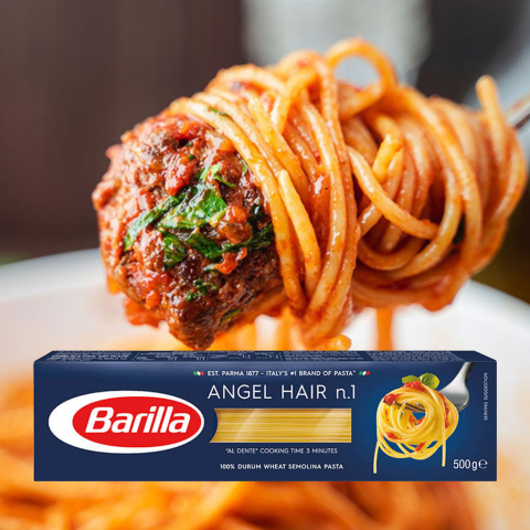 Mì sợi hình ống Barilla Angel Hair 500g F122255