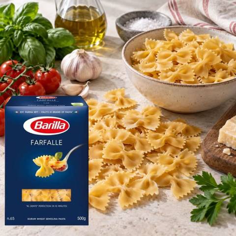 Mỳ nui hình bướm Barilla Farfalle 500g F100400