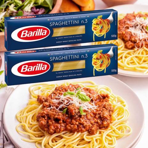 Mỳ sợi hình ống số 3 Barilla Spaghettini 500g mã F100399