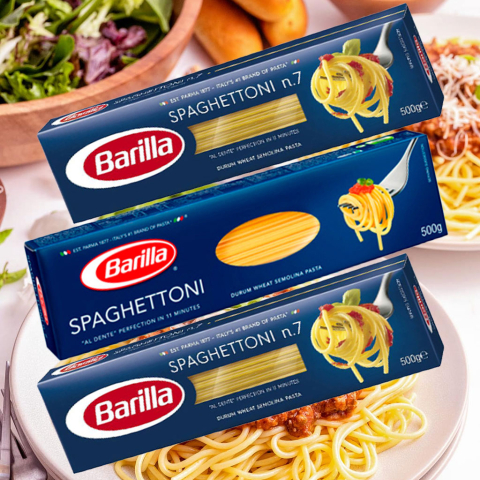 Mỳ sợi lớn các cỡ Barilla Spaghettoni 500g F103028
