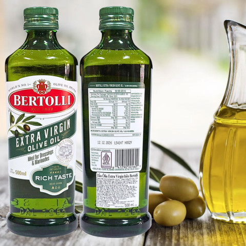 Dầu ô liu Bertolli Extra Virgin Olive Oil 500ml F122883