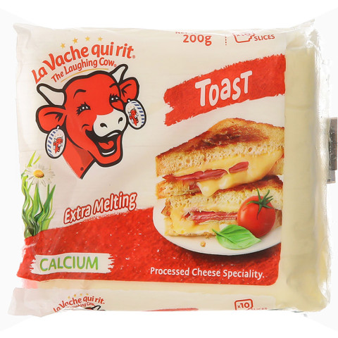 Phô mai lát Con Bò Cười nhãn đỏ