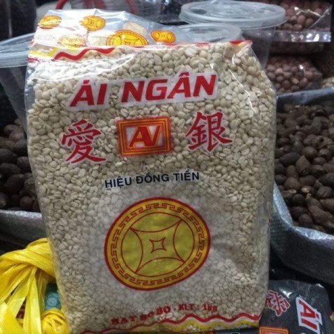 Hạt bo bo trắng 1kg