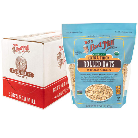 Yến mạch cán cỡ dày Bob's Red Mill 907g F100586