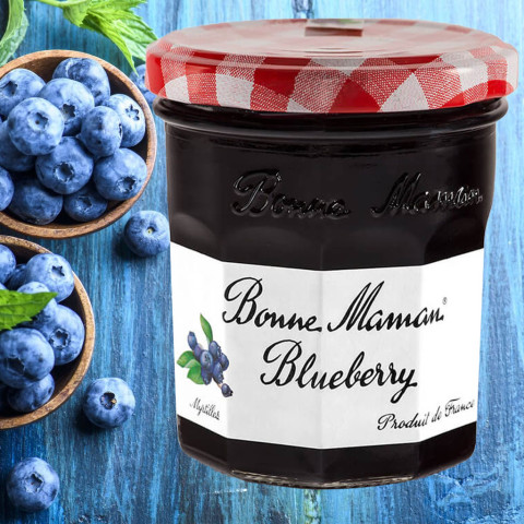 Mứt việt quất Bonne Maman Blueberry 225g F122600