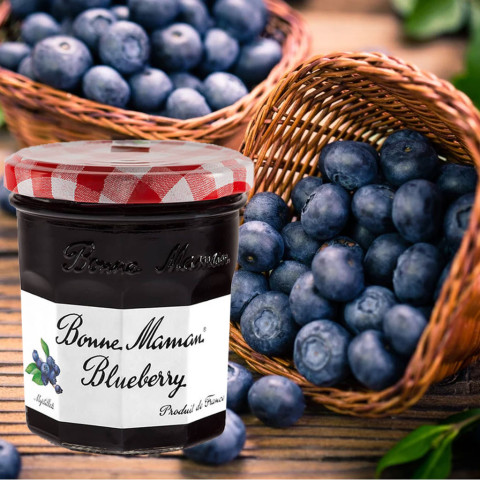 Mứt việt quất Bonne Maman Blueberry 225g F122600