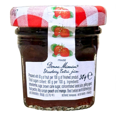 Mứt quả dâu Bonne Maman Strawberry Preserves 30g F100624