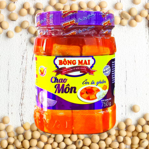 Chao môn Bông Mai Taro Soy Cheese 750g