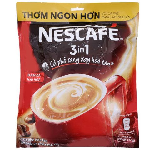 Cà phê sữa 3in1 NesCafé đậm đà hài hòa 782gr