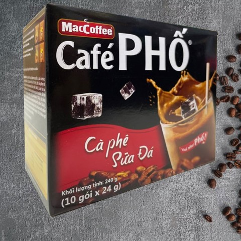 Cà phê sữa đá MacCoffee Café Phố 240g