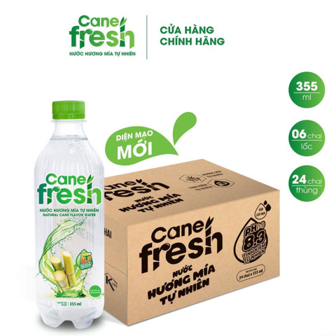 Nước hương mía tự nhiên Cane Fresh 355ml