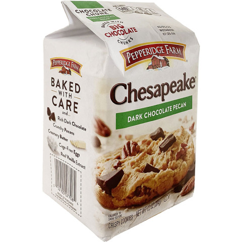 Bánh quy sôcôla đen và hạt hồ đào Pepperidge Farm 204g
