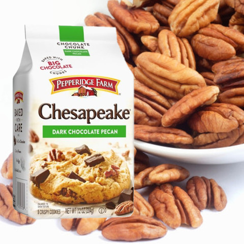 Bánh quy sôcôla đen và hạt hồ đào Pepperidge Farm 204g