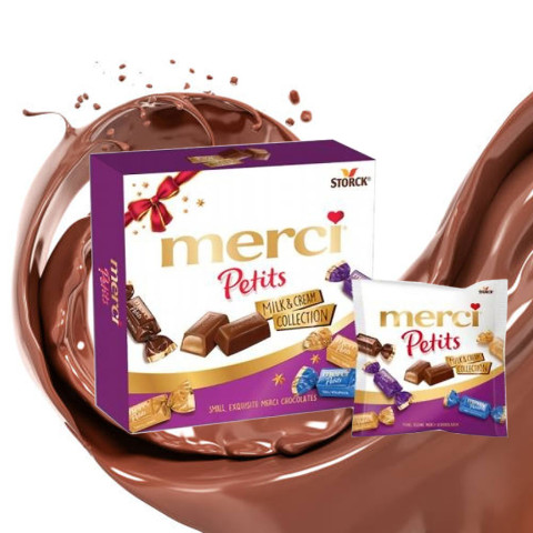 Hộp quà Socola hỗn hợp Merci Finest Selection 250g