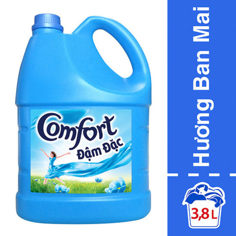 Nước xả vải Comfort đậm đặc 3.8 lít