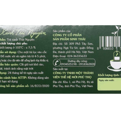 Trà xanh Cozy Green Tea 50g