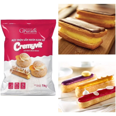 Bột trộn nhân kem su Cremyvit 1kg