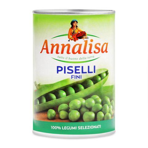 Đậu Hà Lan Piselli Fini Annalisa Peas 400g