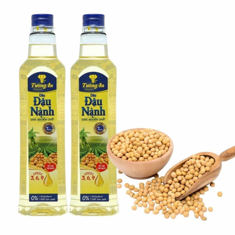 Dầu đậu nành Tường An 1 lít