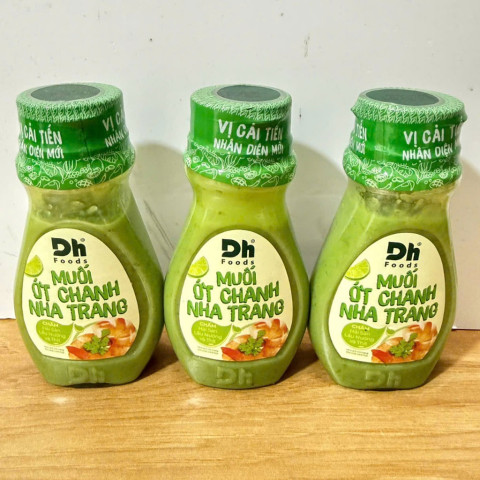 Muối ớt chanh Nha Trang xanh Dh Foods 200gr