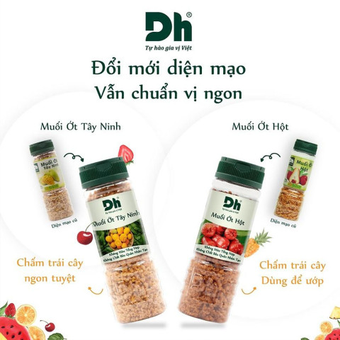 Muối tôm Tây Ninh Dh Foods Natural 110g